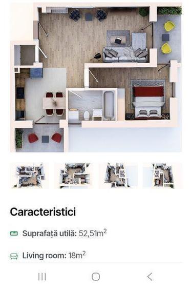 Apartament 2 camere 52.5 mp Unirii Green Properties - 1