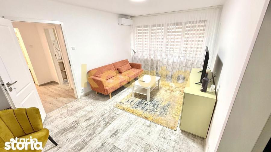 Apartament cu 2 camere, mobilat în Bucureștii Noi