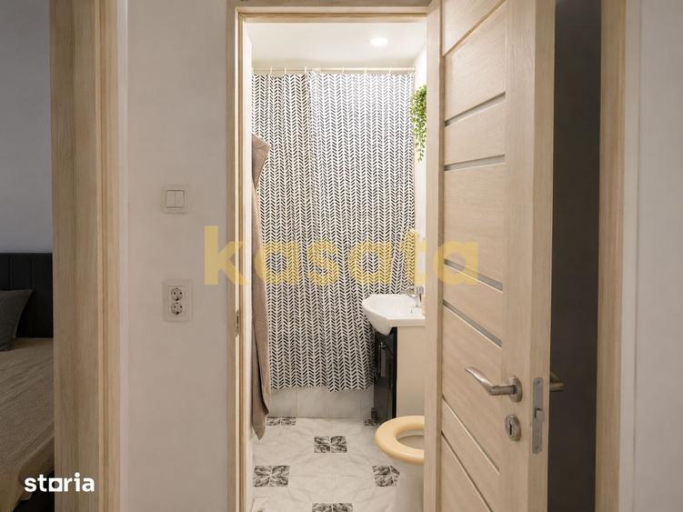 Apartament cu 2 camere decomandat în Tei