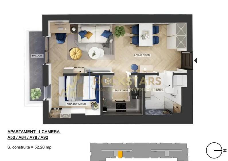 Studio | My Place | Pipera | 47mpsc - 13