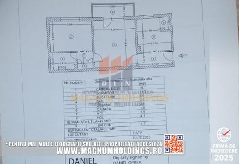 Apartament 2 camere, semidecomandat, Prundu - 13