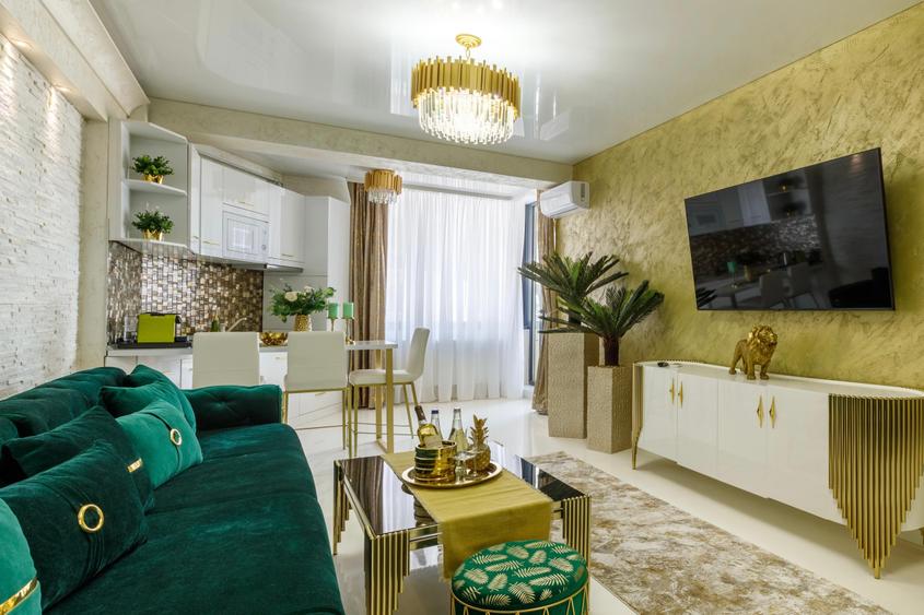 Mamaia Nord(Ștefan Building) 2 camere confort lux cu vedere la.mare, mobilat - 11