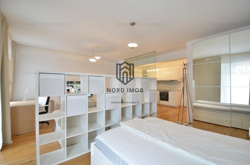Studio spatios| Mobilat-utilat| * Loc parcare | Aviatiei - 12