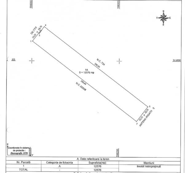 Teren Extravilan In Rate Primaverii Com. Berceni | 12.576mp | #EG41 - 2