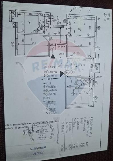 Apartament cu 5 camere de vânzare P-ta Victoriei Veronica Micle - 14