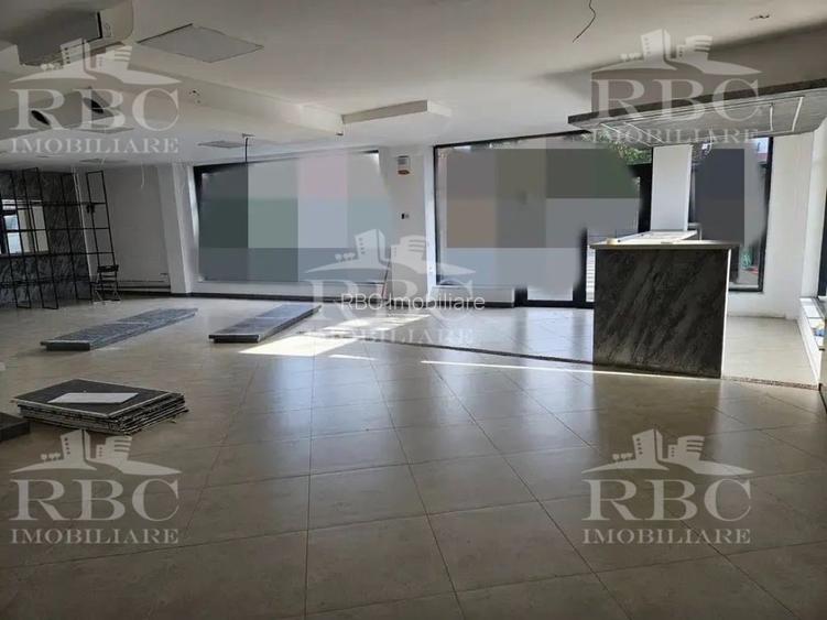Spatiu comercial 130 mp vitrina la strada Fabricii parter bloc nou