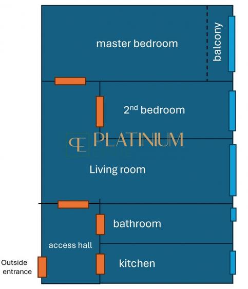 P4734 Apartament cu 3 camere in zona Cetatii - 14