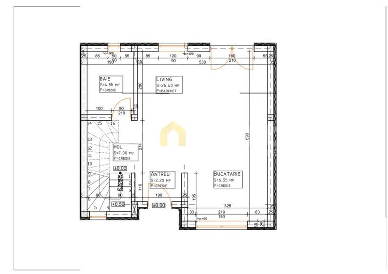 Casa duplex cu 3 dormitoare, 2 bai si curte privata, Floresti - 4