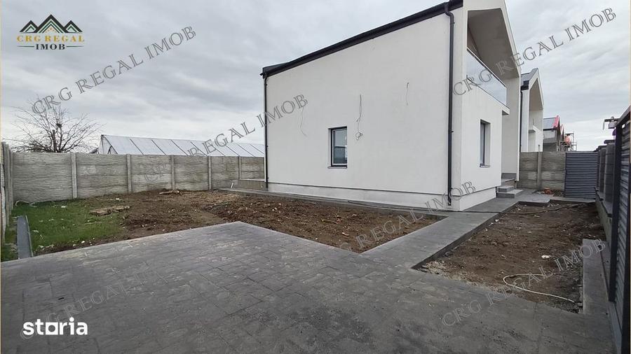 Vila 5 camere 2 bai Panouri Fotovoltaice Pompa de Caldura Teren 320mp - 11
