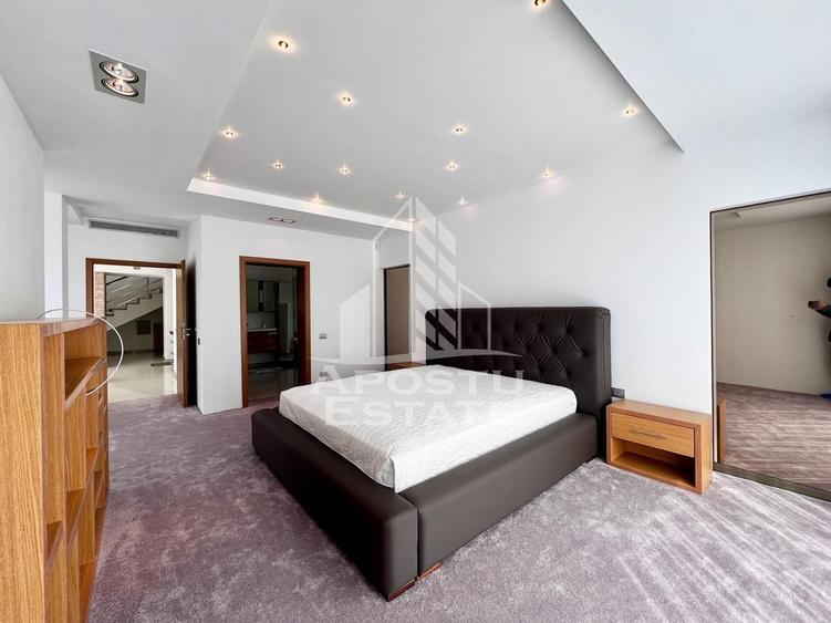 Casa de lux cu 5 camere, 4 bai, piscina privata , zona Aradului - 6