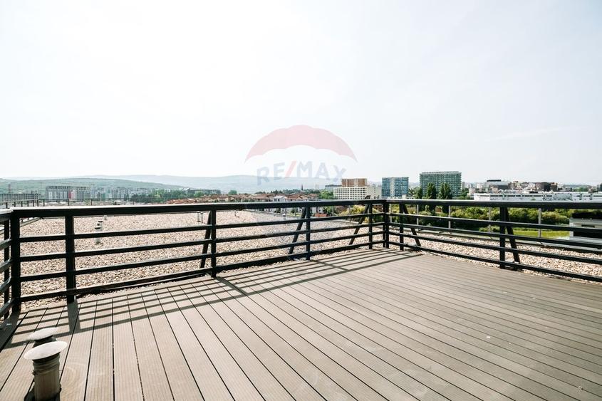 Penthouse pe doua niveluri cu terasa panoramica 24 mp - 16