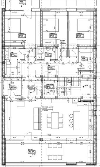 Penthouse modern, 140 mp utili, terasa 30 mp, Dumbravita, zona Cora - 2