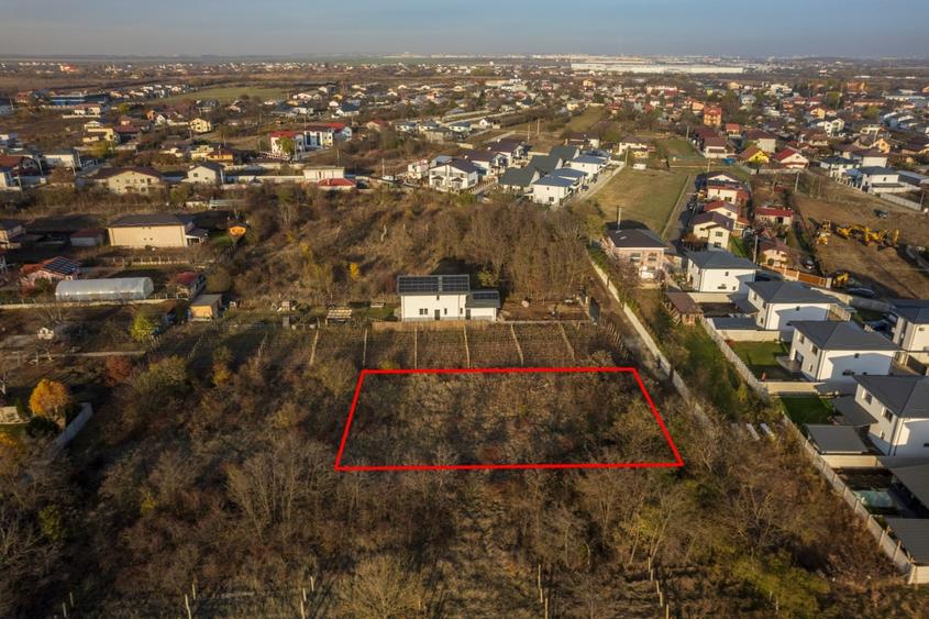 DRAGOMIRESTI-DEAL, TEREN 447 MP, PROIECT DE CASA INCLUS, DESCHIDERE 11 MP! - 3