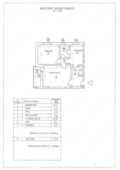 Apartament 2 camere, cf.1 circular, Zona Nord Castor, Ploie?ti - 1