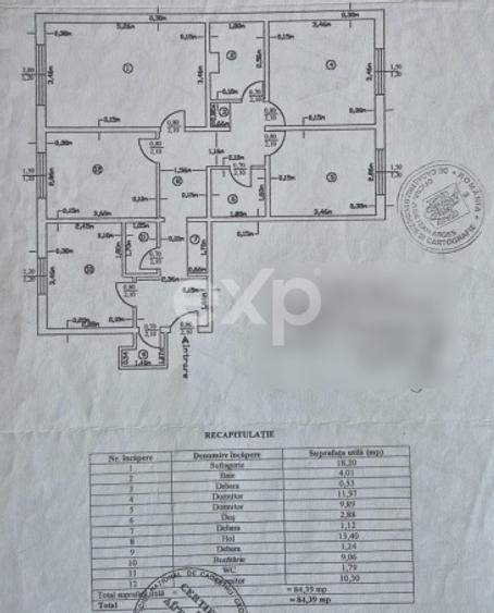 EREMIA GRIGORESCU | Apartament 4 camere | Parter înalt | 88 mp - 8