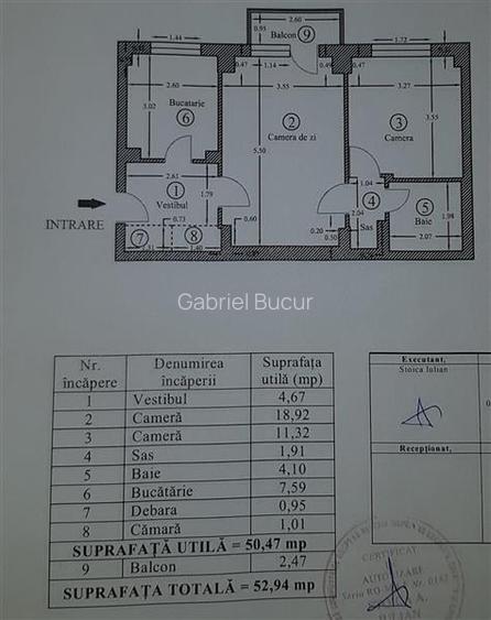 Vanzare Apartament 2 Camere Decomandat Giurgiului-Moldoveni