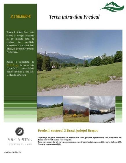 Oportunitate investitie turistica sau rezidentiala - teren intravilan 3 Brazi - 6