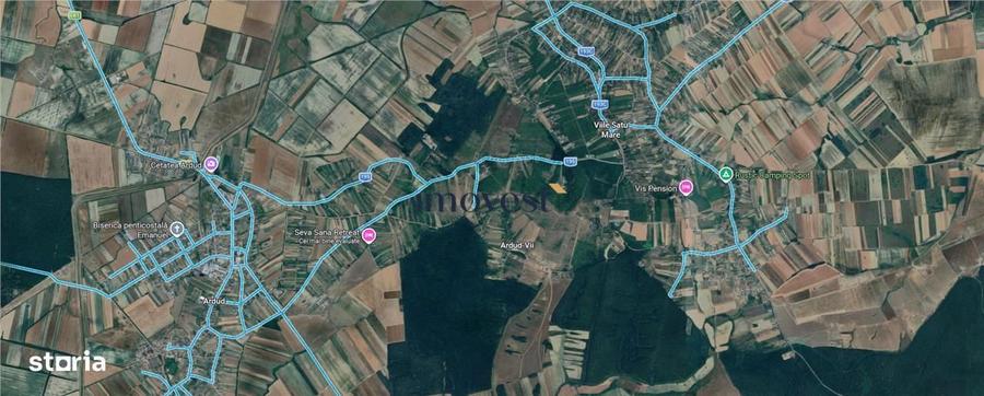 Teren extravilan de vanzare Ardud | Viile Satu Mare | 44 ari | Acces a - 2