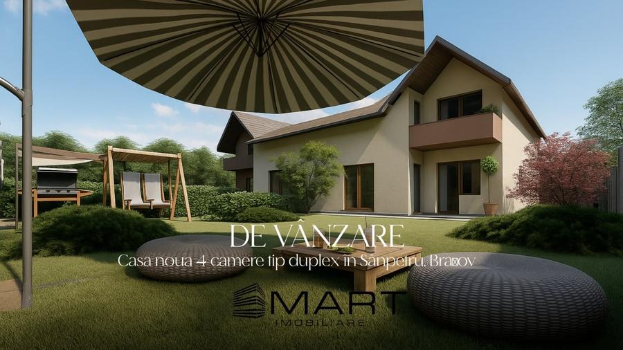 Casa noua 4 camere tip duplex in Sanpetru, Brasov - 1