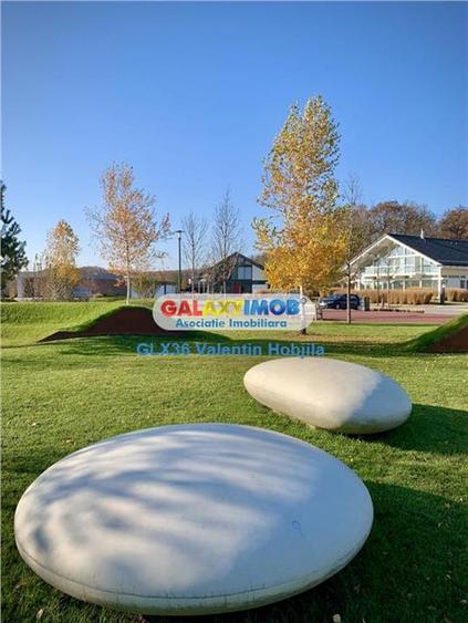 Vanzare teren 1290 mp cu proiect Balotesti Dumbrava Vlasiei padure - 2