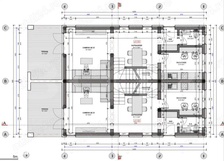 Duplex P+1E, 86 mp utili+ 13mp terasa, 250 mp teren, Mosnita Veche - 5