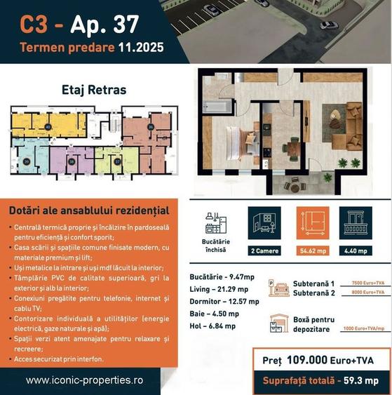 Ultimele apartamente disponibile, investitie sigura,  zona de top ! - 11