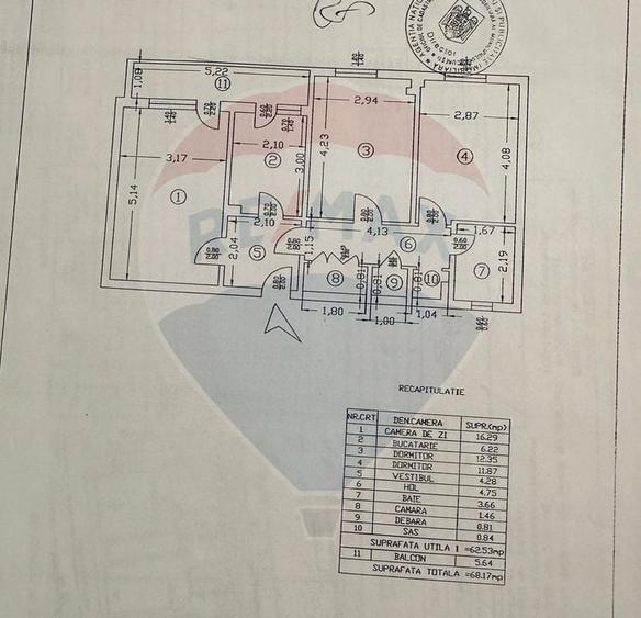Apartament cu 3 camere cochet in zona Basarabia/Arena Nationala - 8