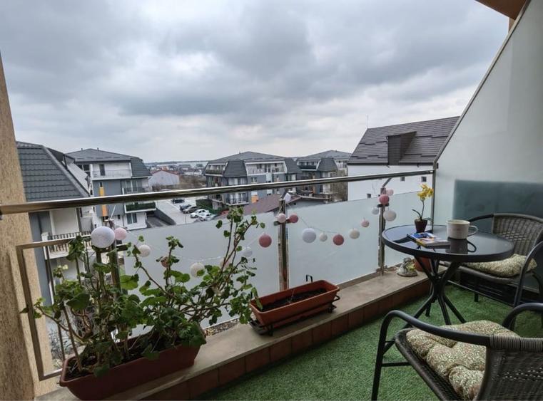 Propietar - Inchiriez ap. 2 camere Otopeni cu parcare si paza - 1