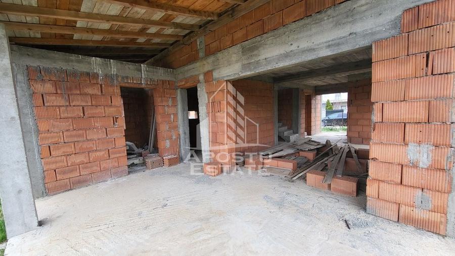 Casa individuala cu 5 camere,teren de 480mp,la rosu,Peciu Nou - 11