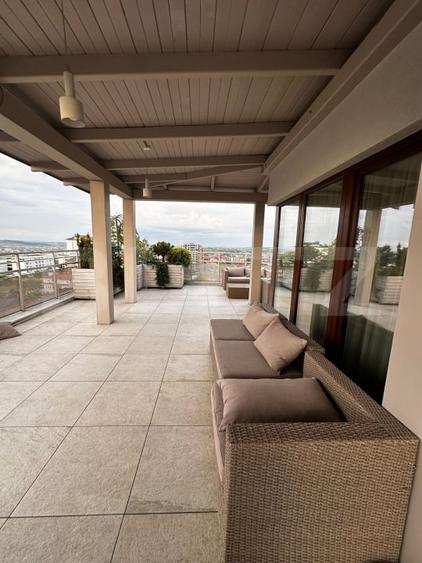 Apartament tip penthouse, 210 mp, 260 mp terasa, 2 garaje, Buna Ziua - 14