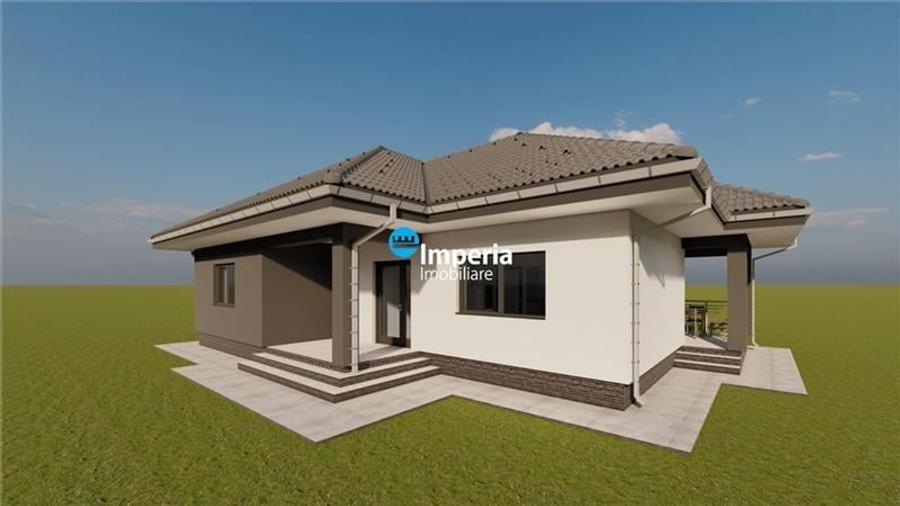 Casa P 4 cam, 2 bai, 500 mp, Paun  Bucium - 1