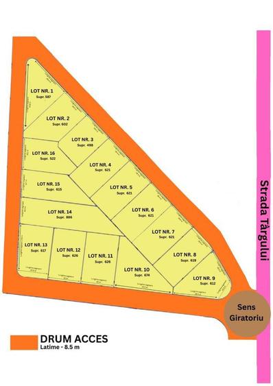 Vand Parcele pentru locuinte - 2