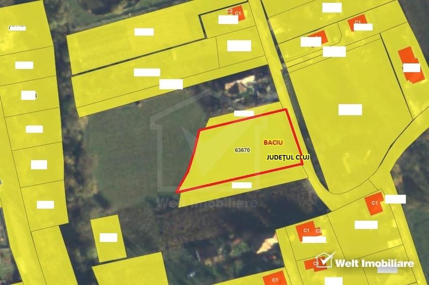 Teren intravilan 2000 mp – Popesti (Baciu) Ideal pentru casa, gradina si livada - 7