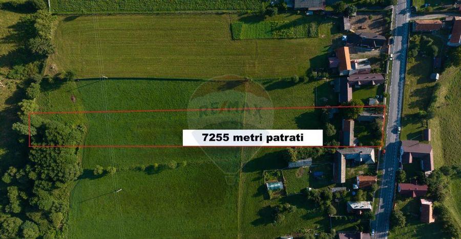 Teren intravilan 7.255?mp +casa rustica ideal pen... - 3