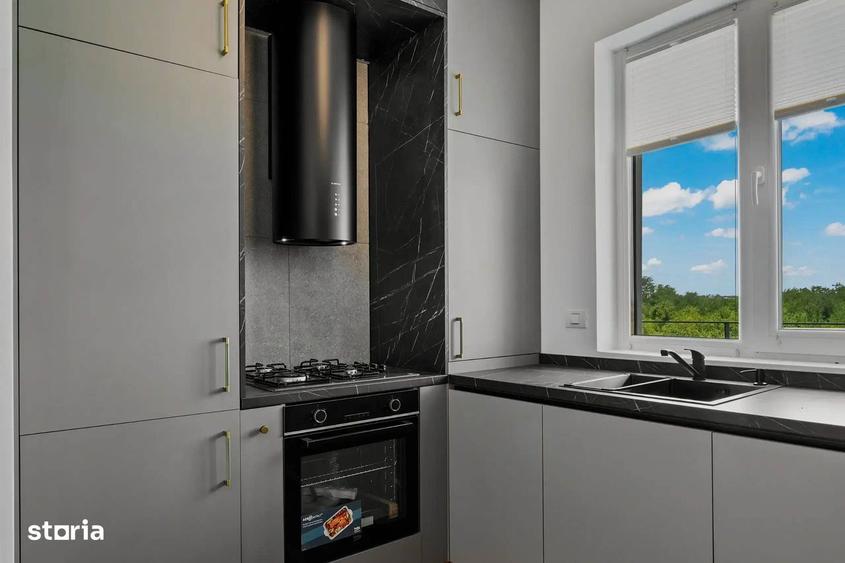 Parcare inclusa in pret! Bucatarie inchisa! Pereti caramida 30 cm - 5