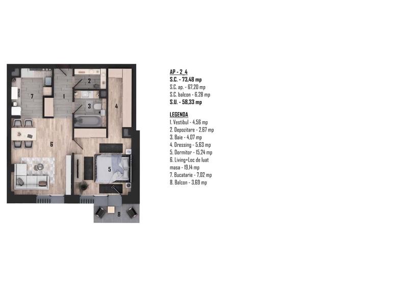 Apartament de vanzare Nr. 17 | Sophie Residence, Oradea - 6