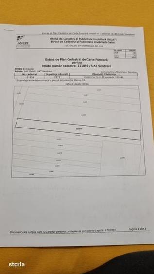 Vand teren arabil + vie hibrida, zona Sendreni vest. - 2