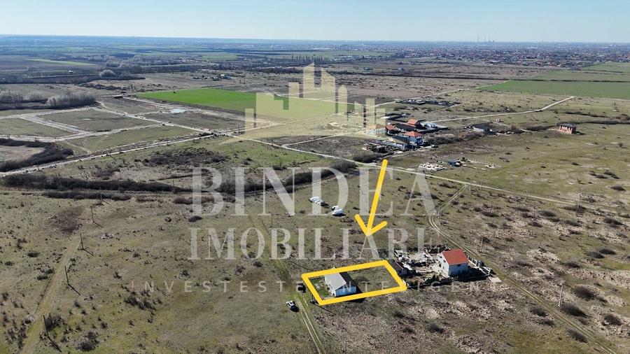 Teren intravilan Mosnita Noua 627mp+ constructie cadru metalic - 2