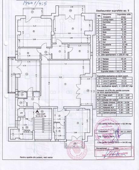 Apartament 4 camere de vânzare – Floreasca | Parcul Verdi | Imobil 2007 - 19