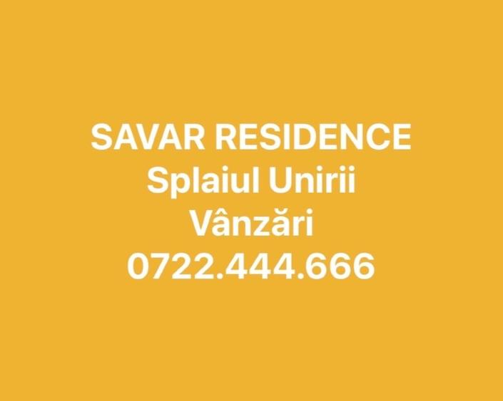 SAVAR RESIDENCE,Bloc Nou Splaiul Unirii,Ap. 3 Camere la Dezvoltator ! - 10