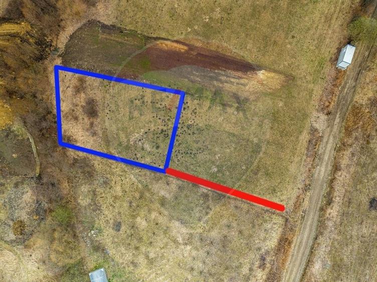 Teren la intrare in Chinteni, 1000mp, pentru casa individuala - 1