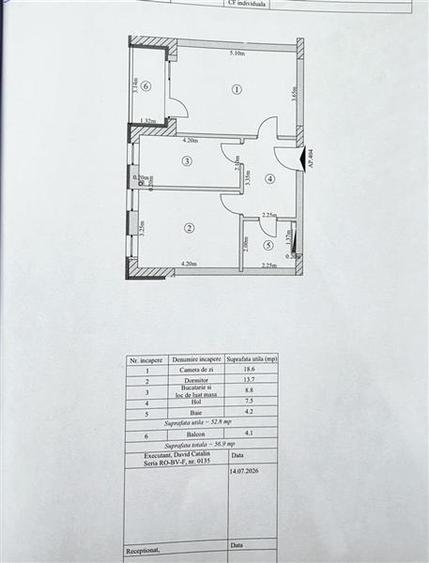 Apartament cu 2 camere decomandat în Tractorul