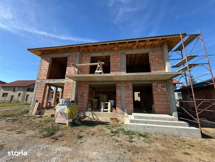 Casa individuala 160MP + Teren 500 MP l Semifinisata l Luna de Sus - 4