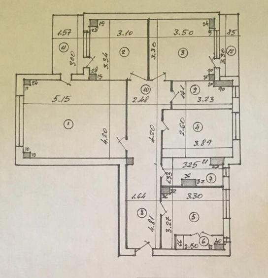 Piața Victoriei.Apartament frumos.Vedere mixtă. - 3