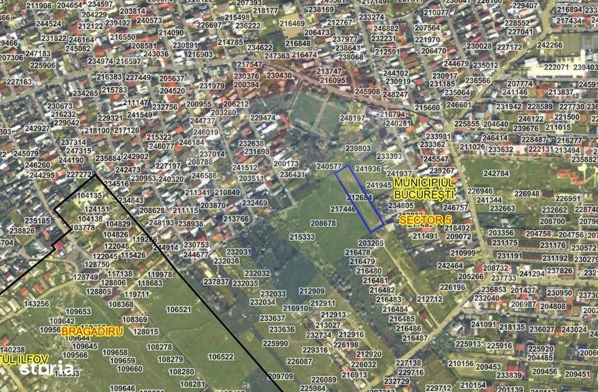 Teren 2.819 mp in Sectorul 5, sub 100 EUR/mp, dezvoltare rezidentiala - 3