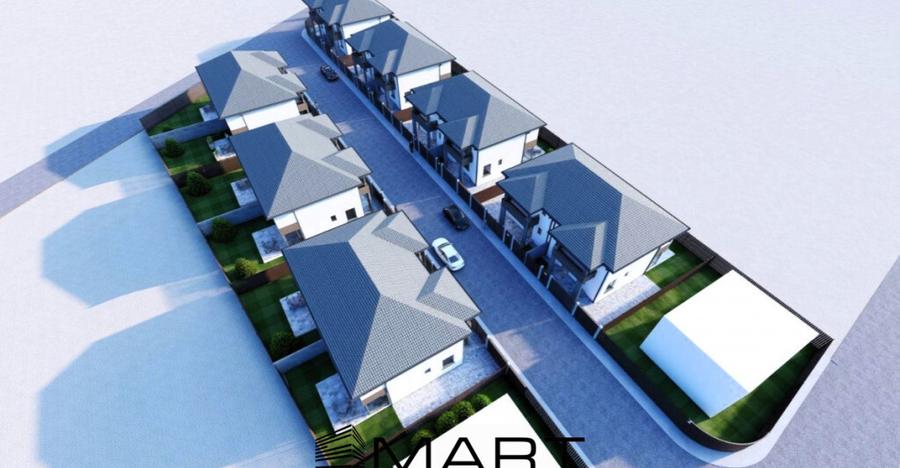 Teren intravilan 5000mp cu PUZ si proiect case 13 unitati Se - 1