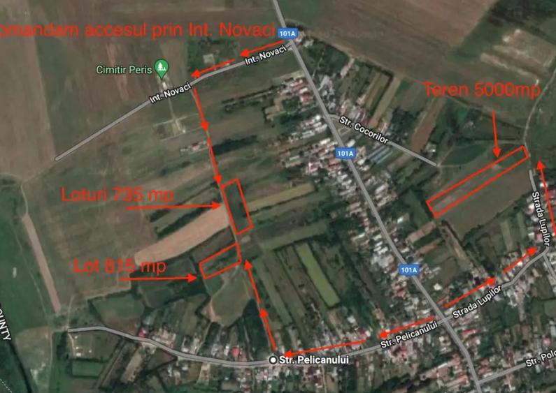 Terenuri IN RATE 500 /luna, teren 25 Peris, Tancabesti - 6