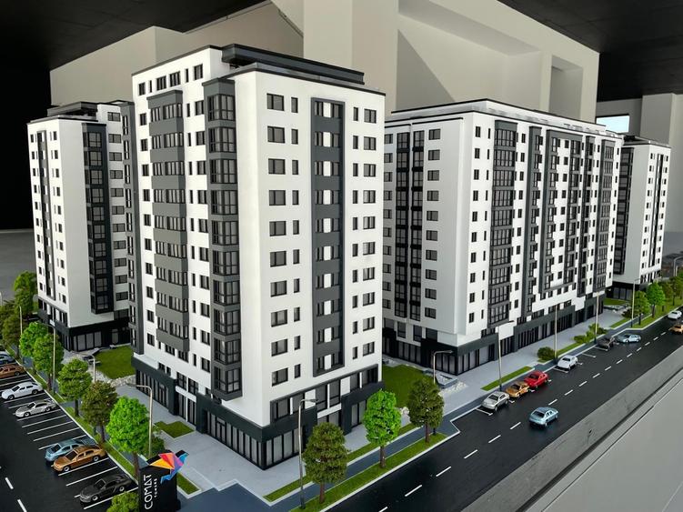 Apartament cu 2 camere decomandat în Dacia