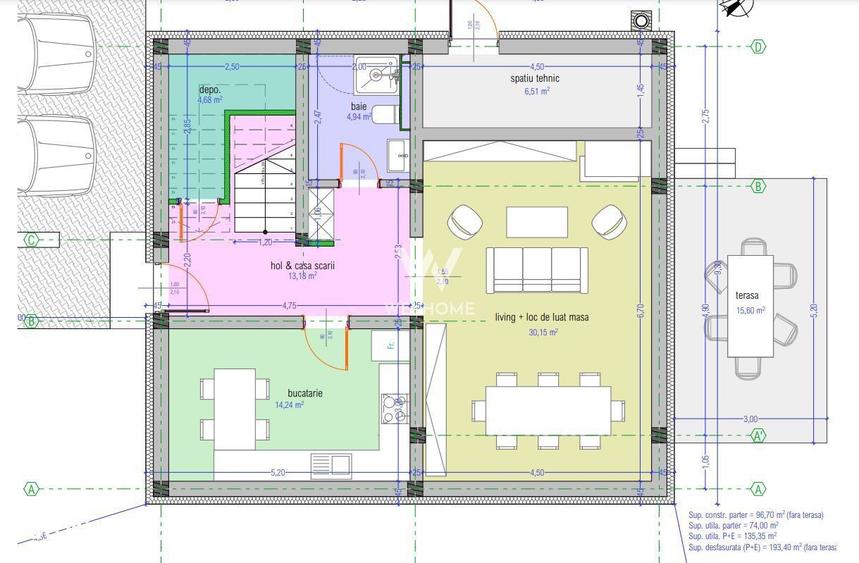 Casa individuala Teren 705 mp Tocile-Sibiu. Sau schimb cu apartamente - 12