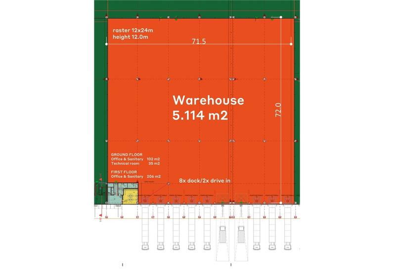 Hală industrială de închiriat Arad ZI West A1, acces TIR, Su 5114 mp - 4